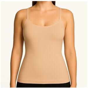 Empetua Shapermint Nude Scoop Neck Shaper Cami Sz S